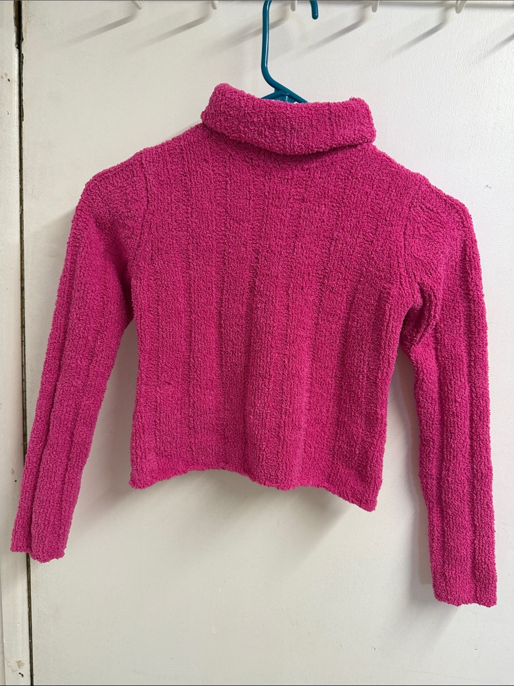 Cozy kid's Pink Turtleneck Sweater